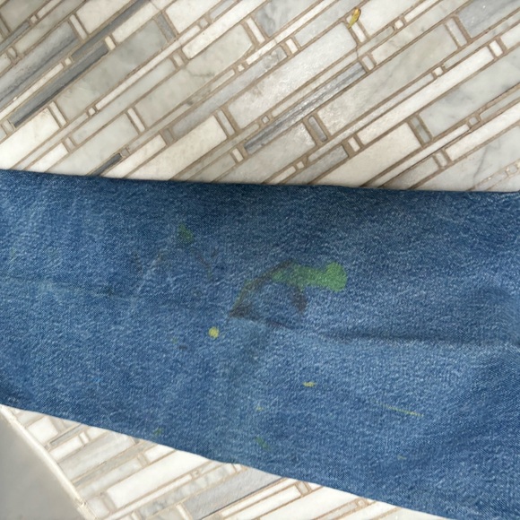 Vtg 80s Levi’s 501 Fly Button Red Tab Denim Jeans 36  Usa Made 501-0115 AS IS - Picture 15 of 16